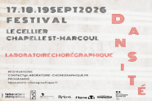 Café nomade des chorégraphes, 18 septembre 2026 à Reims